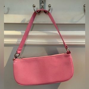 Urban Outfitters Pink Croc Vegan Leather Shoulder Bag/Purse